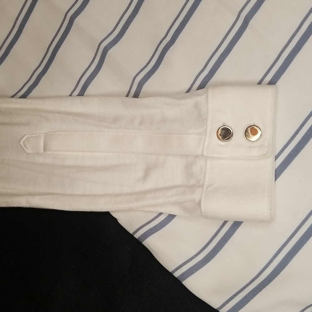 Ann Taylor Button Front Collared Long Sleeve Blou… - image 5